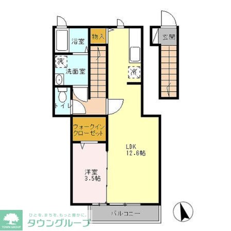 ラ・シュプレームの物件間取画像